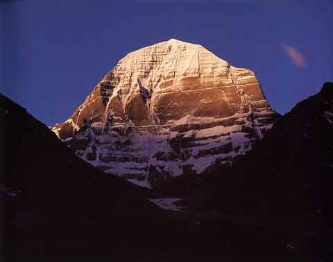 
Kailash North Face Sunset - Tibet Nomachi book
